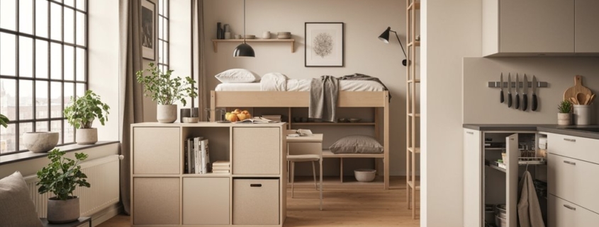 Raum neu denken Smart-Studio-Wohnen