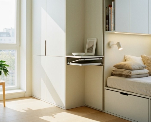 kleine Wohnung clevere Aufbewahrung